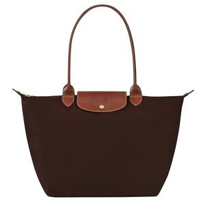 Brown Longchamp Tote